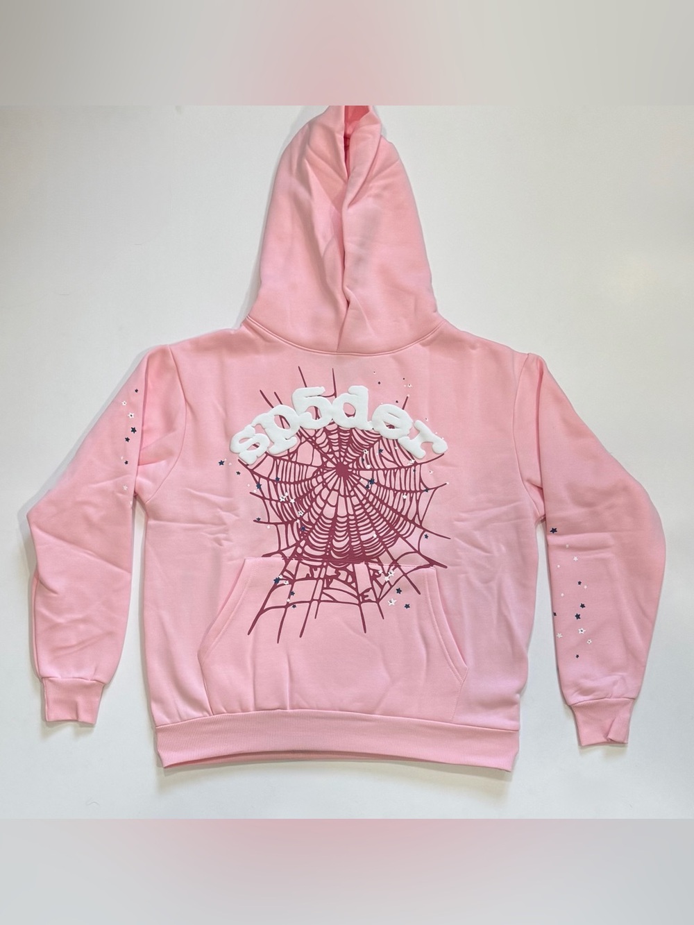 Pink Spider Hoodie Size Small
